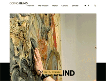 Tablet Screenshot of goingblindmovie.com